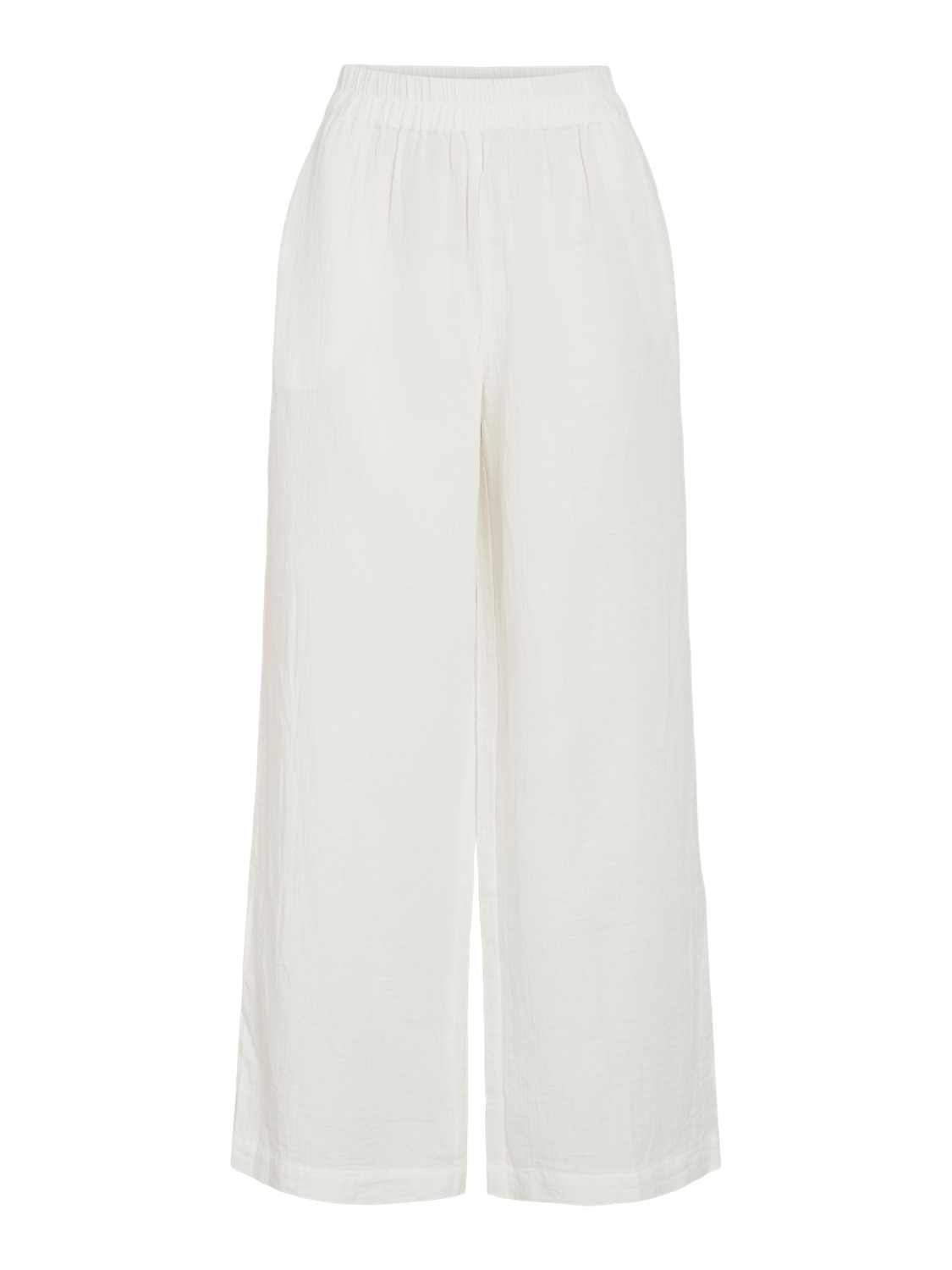 VILANIA Trousers - Snow White - VERO MODA & VILA Bergvik